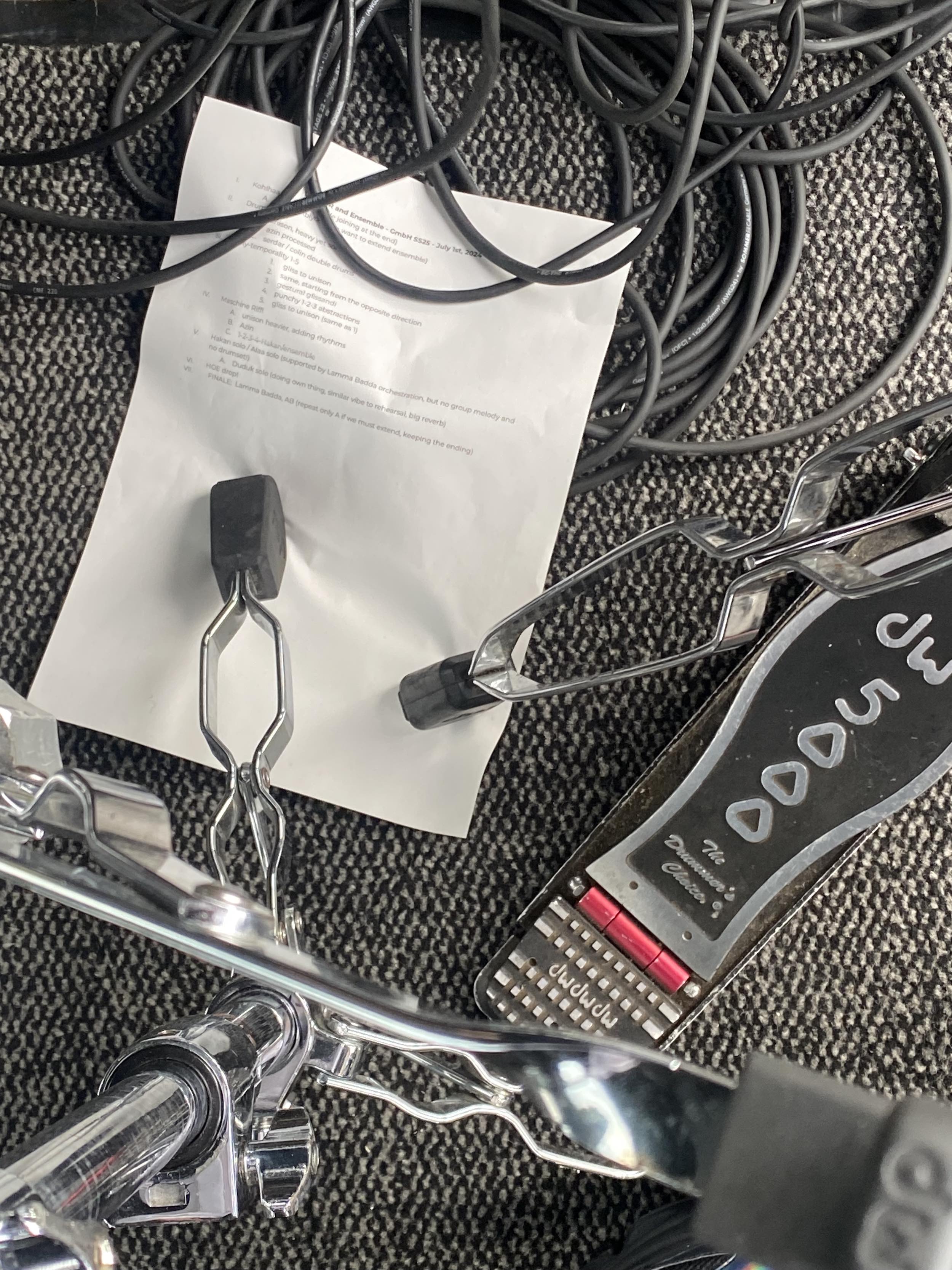 Resistance Throuh Rituals by GmbH with Music by LABOUR (Farahnaz Hatam & Colin Hacklander) at Tempodrome Berlin for Spring 2025 Season's show 5